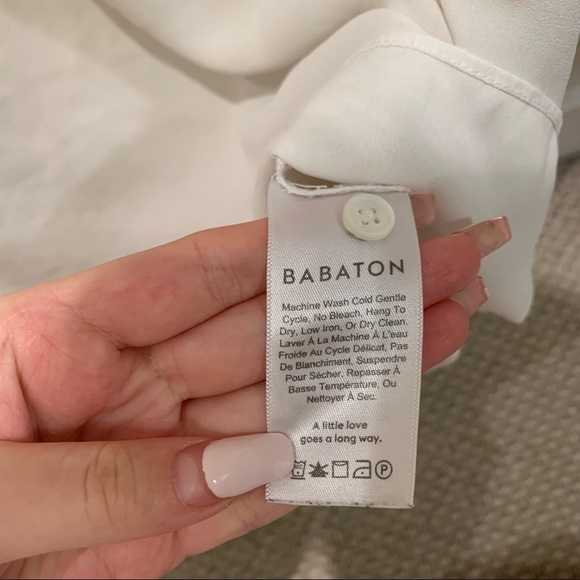 Aritzia Babaton white shirt - Picture 5 of 5